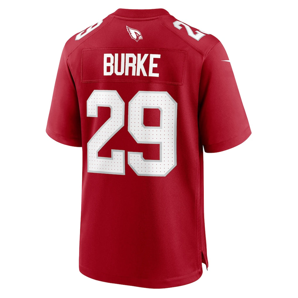 Qdoa A.Cardinals #29 Denzel Burke Cardinal Team Game Jersey