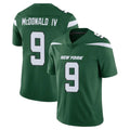 NY.Jets #9 Will McDonald IV Player Green Limited Vapor Home Game Qdoa Stitched Jerseys