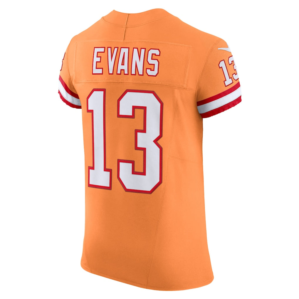 Qdoa TB.Buccaneers #13 Mike Evans Orange Alternate Vapor F.U.S.E. Elite Jersey