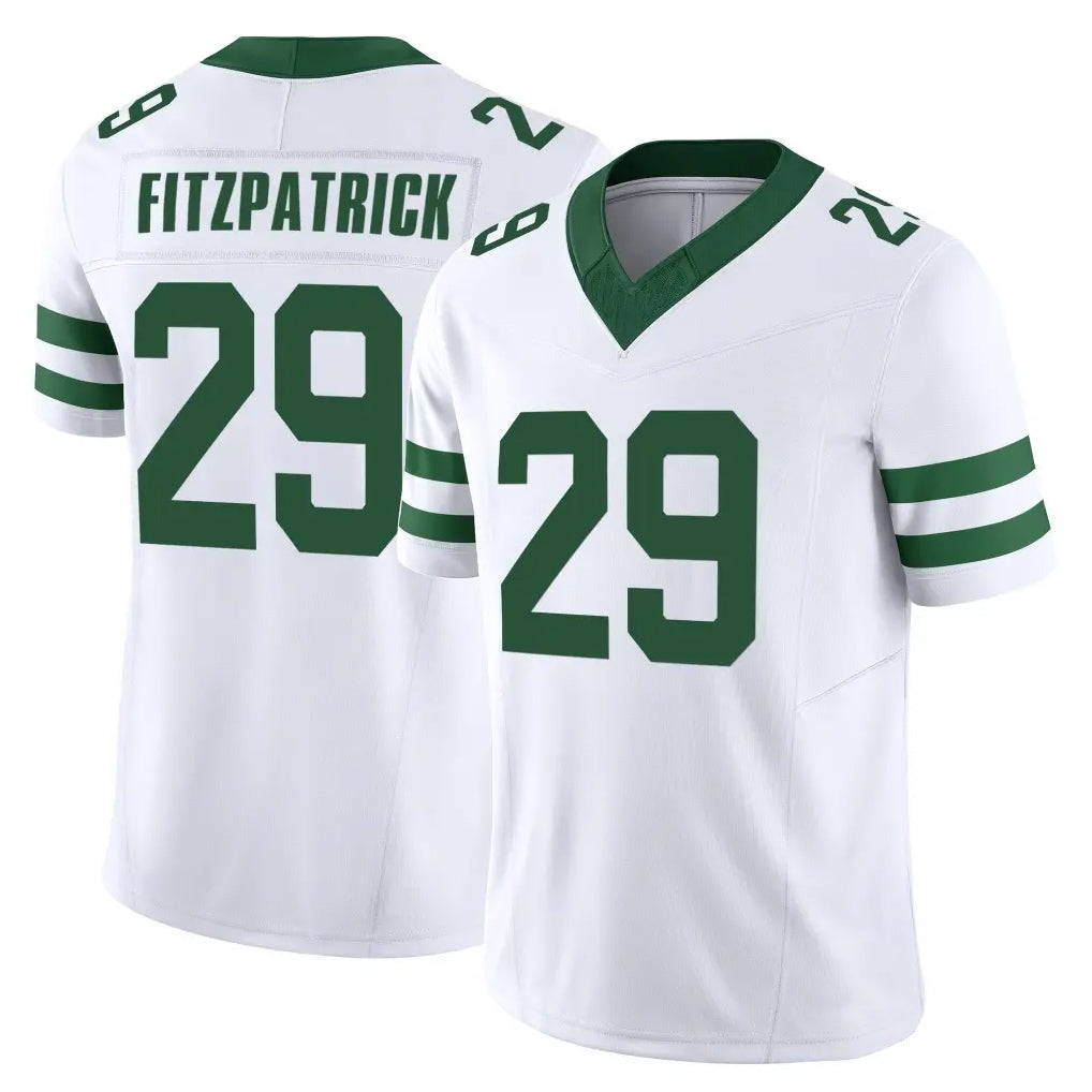 NY.Jets #29 Minkah Fitzpatrick Player White Legacy Limited Vapor F.U.S.E. Home Game Qdoa Stitched Jerseys