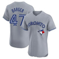 T.Blue Jays #47 Addison Barger Player Gray Elite Limited Qdoa Stitched Jerseys