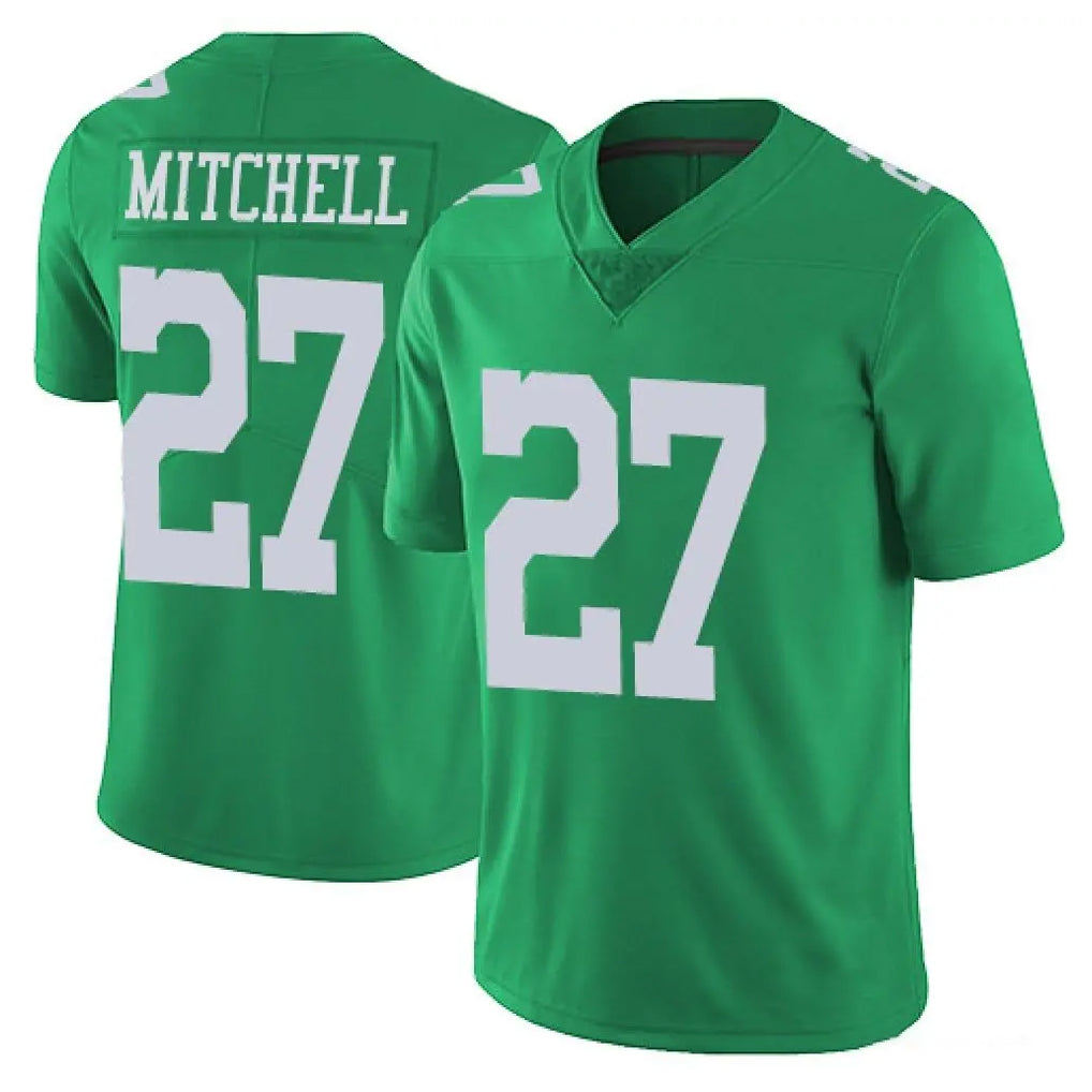 P.Eagles #27 Quinyon Mitchell Player Green Limited Vapor Untouchable Home Game Qdoa Stitched Jerseys
