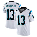 C.Panthers #13 John Metchie III Player White Vapor Untouchable Limited Game Qdoa Stitched Jerseys