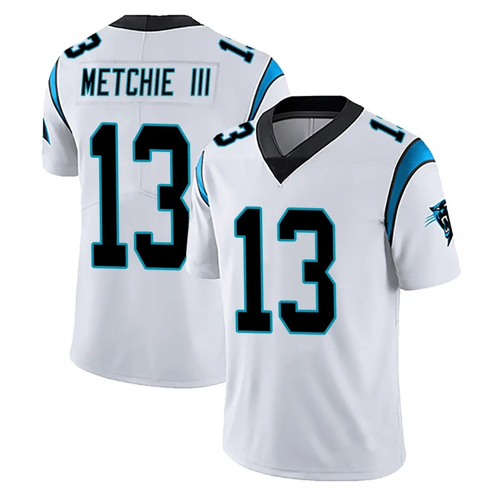 C.Panthers #13 John Metchie III Player White Vapor Untouchable Limited Game Qdoa Stitched Jerseys