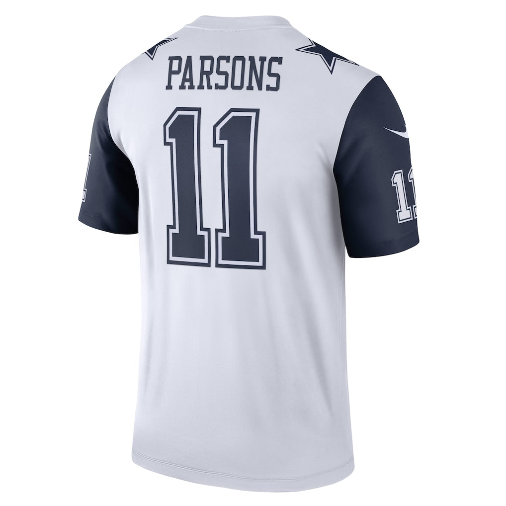 Qdoa D.Cowboys #11 Micah Parsons White Legend Player Performance Top Jersey