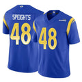 LA.Rams #48 Omar Speights Player Royal Limited Vapor F.U.S.E. Home Game Qdoa Stitched Jerseys