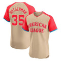 B.Orioles #35 Adley Rutschman Player Cream American League All-Star Limited Elite Home Game Qdoa Stitched Jerseys