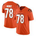 C.Bengals #78 Anthony Munoz Player Orange Vapor Untouchable Limited Home Game Qdoa Stitched Jerseys