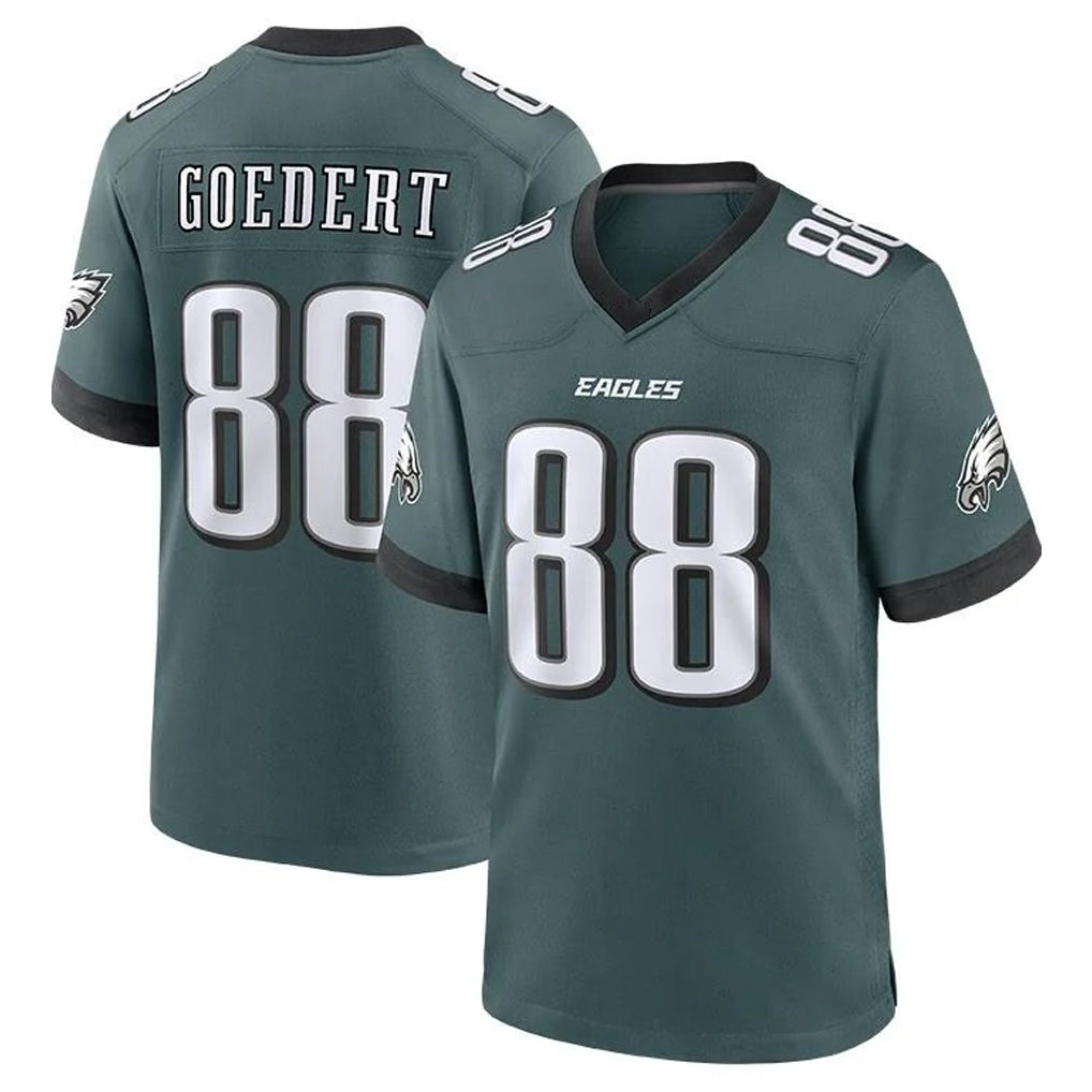 P.Eagles #88 Dallas Goedert Player Green Home Game Qdoa Stitched Jerseys