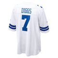 Qdoa D.Cowboys #7 Trevon Diggs White Game Jersey