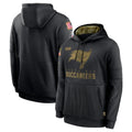 TB.Buccaneers ## Buccaneers Blank Player Black Salute to Service Sideline Performance Pullover Hoodies Home Game Qdoa Stitched Jerseys