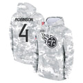 T.Titans #4 Wan'Dale Robinson Player Camo Arctic Salute to Service Pullover Hoodies Home Game Qdoa Stitched Jerseys