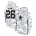 D.Cowboys #26 DaRon Bland Player Arctic Camo Salute to Service Hoodies Limited Game Qdoa Stitched Jerseys