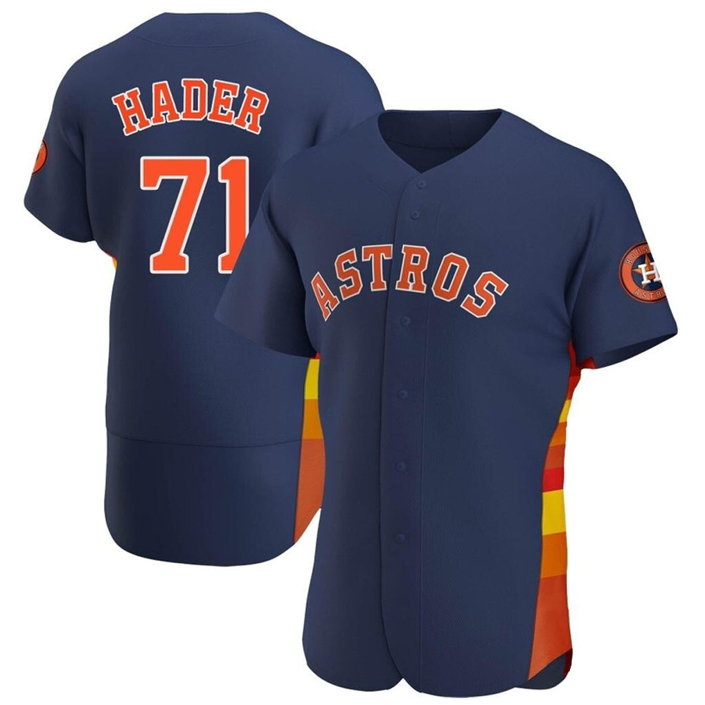 H.Astros #71 Josh Hader Player Navy Limited Elite Home Qdoa Stitched Jerseys