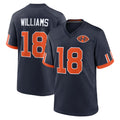 C.Bears #18 Caleb Williams Player Navy 2026 Rivalries Collection Home Game Qdoa Stitched Jerseys