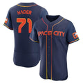 H.Astros #71 Josh Hader Player Navy City Connect Limited Elite Home Qdoa Stitched Jerseys
