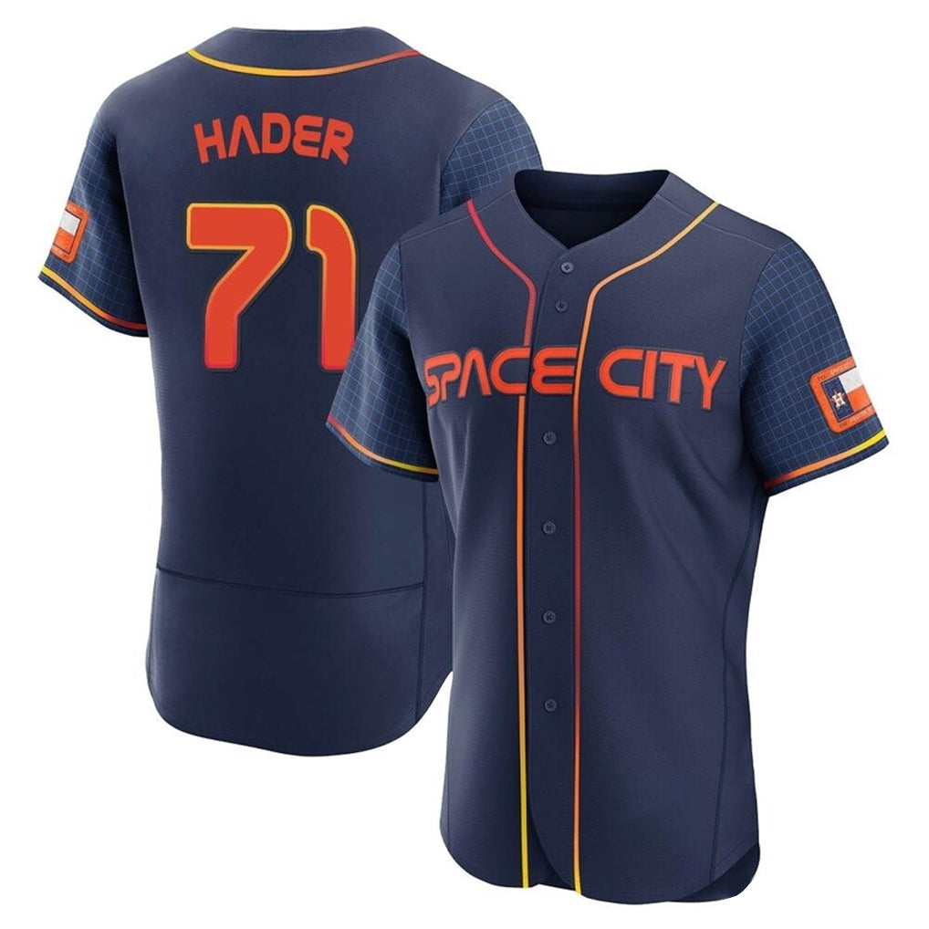 H.Astros #71 Josh Hader Player Navy City Connect Limited Elite Home Qdoa Stitched Jerseys