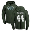 NY.Jets #44 Jamien Sherwood Player Green LOGO Pullover Hoodies Limited Game Qdoa Stitched Jerseys