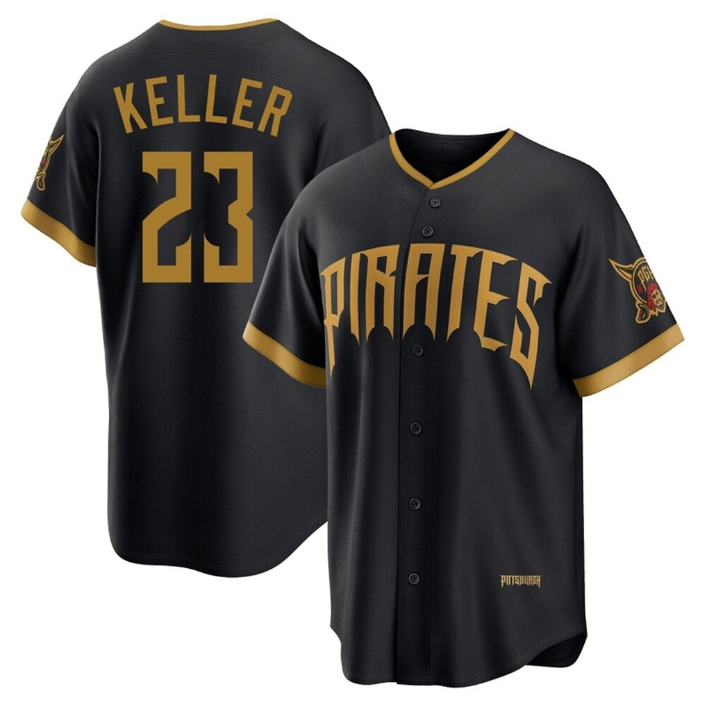 P.Pirates #23 Mitch Keller Player Black 2026 City Connect Home Game Qdoa Stitched Jerseys