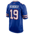 Qdoa B.Bills #19 Mitch Wishnowsky Royal Team Game Jersey