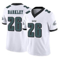 P.Eagles #26 Saquon Barkley Player White Limited Vapor F.U.S.E. Home Game Qdoa Stitched Jerseys
