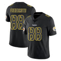 P.Steelers #88 Pat Freiermuth Player Black Impact Limited Home Game Qdoa Stitched Jerseys