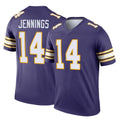 M.Vikings #14 Jauan Jennings Player Purple Limited Classic Home Game Qdoa Stitched Jerseys