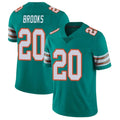 M.Dolphins #20 Jordyn Brooks Player Aqua Limited Alternate Vapor Untouchable Home Game Qdoa Stitched Jerseys
