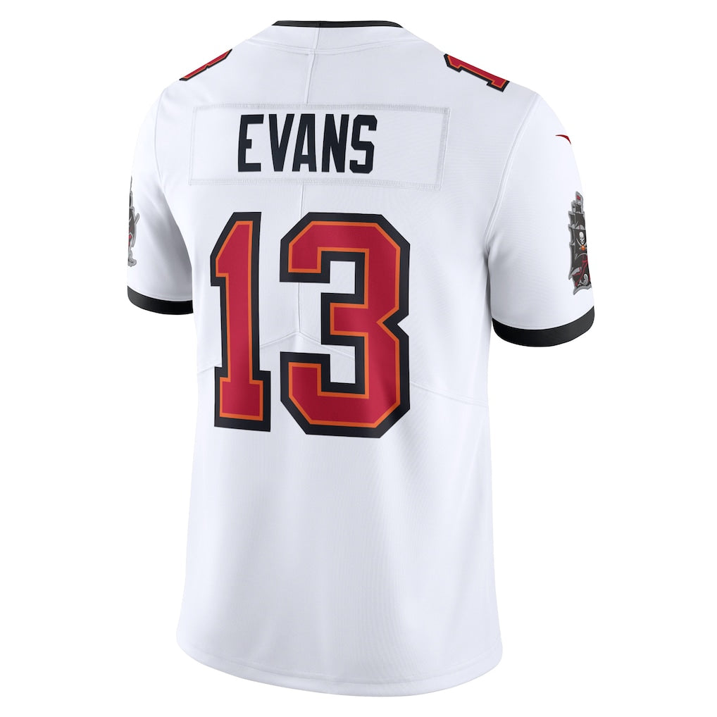 Qdoa TB.Buccaneers #13 Mike Evans White Vapor Untouchable Limited Jersey