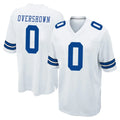 D.Cowboys #0 DeMarvion Overshown Player White Home Game Qdoa Stitched Jerseys