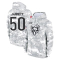 C.Bears #50 Grady Jarrett Player Arctic Camo Salute to Service Pullover Hoodies Limited Qdoa Stitched Jerseys