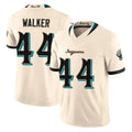 J.Jaguars #44 Travon Walker Player Natural Limited 2026 Rivalries Collection Game Qdoa Stitched Jerseys