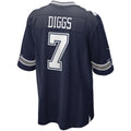 Qdoa D.Cowboys #7 Trevon Diggs Navy Game Jersey