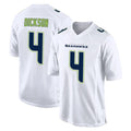 S.Seahawks #4 Michael Dickson Player White Tundra Fashion Home Game Qdoa Stitched Jerseys