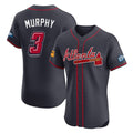 A.Braves #3 Dale Murphy Player Navy 2025 Speedway Classic Limited Elite Home Game Qdoa Stitched Jerseys