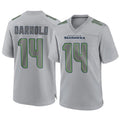 S.Seahawks #14 Sam Darnold Player Gray Atmosphere Fashion Home Game Qdoa Stitched Jerseys