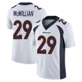 D.Broncos #29 Ja'Quan McMillian Player White Vapor Untouchable Limited Home Game Qdoa Stitched Jerseys