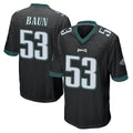P.Eagles #53 Zack Baun Player Black Home Game Qdoa Stitched Jerseys