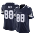 D.Cowboys #88 CeeDee Lamb Player Navy Limited Vapor F.U.S.E. Home Game Qdoa Stitched Jerseys