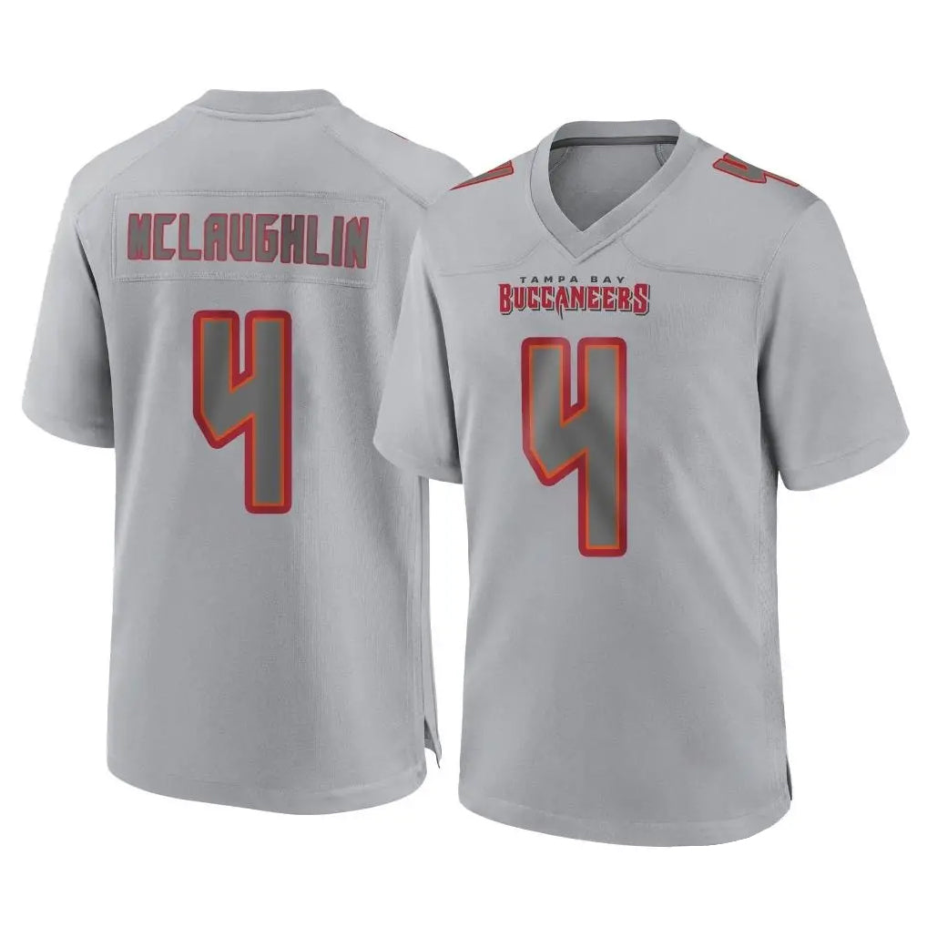 TB.Buccaneers #4 Chase McLaughlin Player Gray Atmosphere Fashion Home Game Qdoa Stitched Jerseys