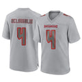 TB.Buccaneers #4 Chase McLaughlin Player Gray Atmosphere Fashion Home Game Qdoa Stitched Jerseys