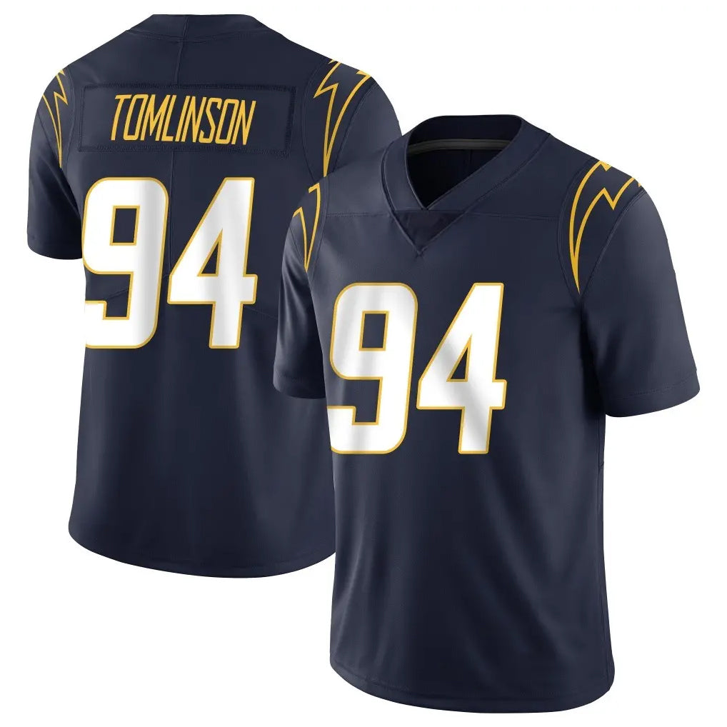 LA.Chargers #94 Dalvin Tomlinson Player Navy Limited Vapor Untouchable Home Game Qdoa Stitched Jerseys