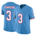 T.Titans #3 Tommy Townsend Player Light Blue Limited Vapor F.U.S.E. Home Game Qdoa Stitched Jerseys
