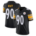 P.Steelers #90 T.J. Watt Player Black Limited Vapor Untouchable Home Game Qdoa Stitched Jerseys