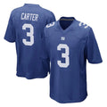 NY.Giants #3 Abdul Carter Player Royal Home Game Qdoa Stitched Jerseys