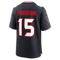 Qdoa H.Texans #15 Ka'imi Fairbairn Navy Team Game Jersey