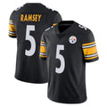 P.Steelers #5 Jalen Ramsey Player Black Limited Vapor Untouchable Home Game Qdoa Stitched Jerseys