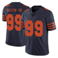 C.Bears #99 Gervon Dexter Sr. Player Navy Blue Alternate Vapor Untouchable Limited Qdoa Stitched Jerseys