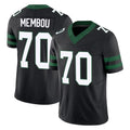 NY.Jets #70 Armand Membou Player Black Limited Legacy Vapor F.U.S.E. Home Game Qdoa Stitched Jerseys