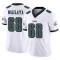 P.Eagles #68 Jordan Mailata Player White Limited Vapor F.U.S.E. Home Game Qdoa Stitched Jerseys